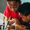 Siblings painting