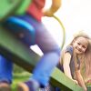 Children playing on the playground