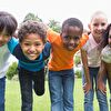 Group of children enyoing time together